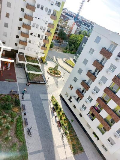 Apartamento Kej Danube Lux Free Garage Novi Sad Exterior foto